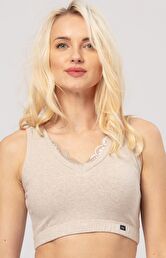 Top damski beżowy Hot Touch LBT 729