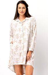 Rozpinana koszula nocna LND 567