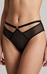 Czarne figi damskie Aggie F-0193/5